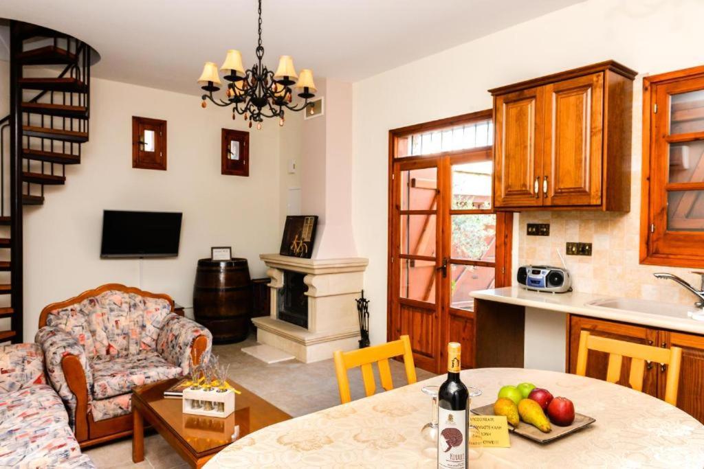 Villa Saint George Stone Costa Demetriou Kathikas Exterior foto